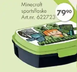 Sparkjøp Minecraft sportsflaske tilbud
