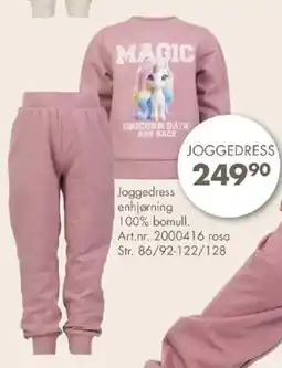 Sparkjøp Joggedress enhjørning tilbud