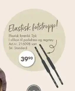Sparkjøp Elastisk fotstrikk 2pk tilbud