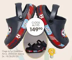 Sparkjøp Clogs m/lys GoalGlow tilbud