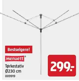 Jula Tørkestativ Ø230 cm tilbud