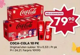 Matkroken COCA-COLA 10 PK tilbud