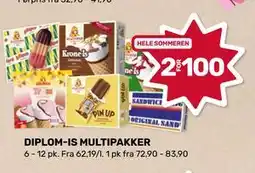 Coop Marked DIPLOM-IS MULTIPAKKER tilbud