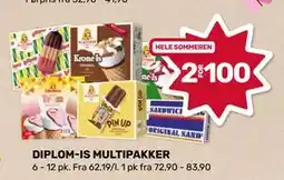 Matkroken DIPLOM-IS MULTIPAKKER tilbud
