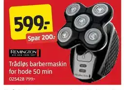 Jula Trådløs barbermaskin for hode tilbud