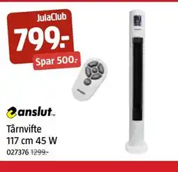 Jula Tårnvifte 117 cm 45 W, Medlemspris tilbud