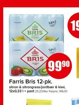Spar Farris Bris 12-pk tilbud