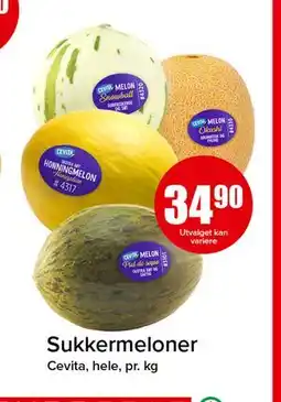 Spar Sukkermeloner tilbud