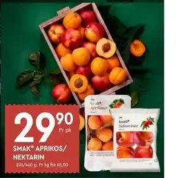 Coop Mega SMAK* APRIKOS/ NEKTARIN tilbud