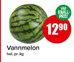 Spar Vannmelon tilbud