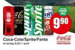 Spar Coca-Cola/Sprite/Fanta tilbud
