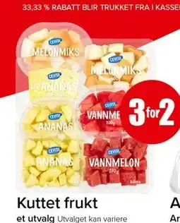 Spar Kuttet frukt tilbud