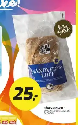 Bunnpris HÅNDVERKSLOFF tilbud
