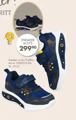 Sparkjøp Sneaker m/lys PixelRun tilbud