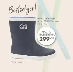 Sparkjøp Nautic seilerstøvel tilbud