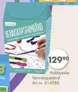 Sparkjøp Hobbyeske Vennskapsbånd tilbud
