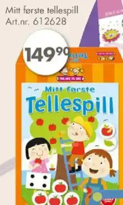 Sparkjøp Mitt første tellespill tilbud