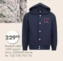 Sparkjøp Baseball jakke tilbud