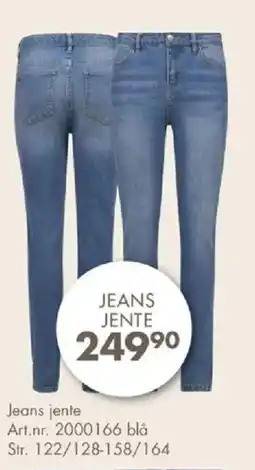 Sparkjøp Jeans jente tilbud