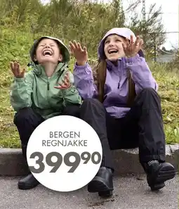 Sparkjøp Bergen regnjakke tilbud