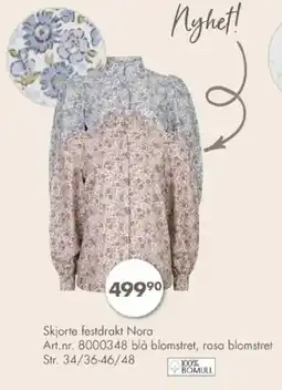 Sparkjøp Skjorte festdrakt Nora tilbud