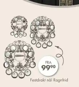 Sparkjøp Festdrakt nål Ragnfrid tilbud
