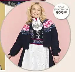 Sparkjøp Signe strikkejakke tilbud