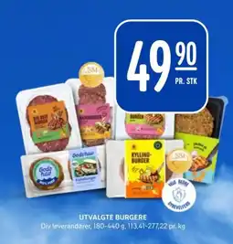 Rema 1000 Utvalgte burgere tilbud