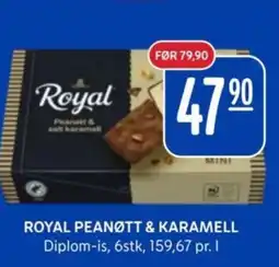 Rema 1000 Royal peanøtt & karamell tilbud