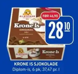 Rema 1000 Krone is sjokolade tilbud