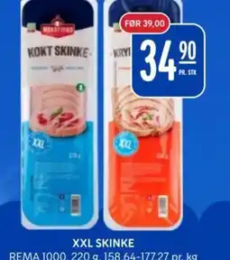 Rema 1000 Xxl skinke tilbud