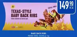 Rema 1000 Baby back ribs tilbud