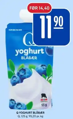 Rema 1000 Q yoghurt blåbær tilbud
