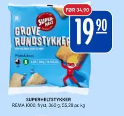 Rema 1000 Superheltstykker tilbud