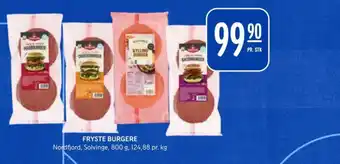 Rema 1000 Fryste burgere tilbud