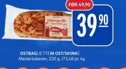Rema 1000 Ostbaguettem ost/skinke tilbud