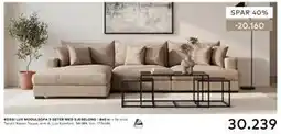 Skeidar ROSSI LUX MODULSOFA 3-SETER MED SJESELONG tilbud