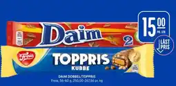 Rema 1000 Daim dobbel/toppris tilbud
