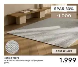 Skeidar NORDIC TEPPE tilbud