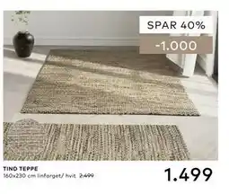 Skeidar TIND TEPPE tilbud