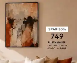 Skeidar RUSTY MALERI tilbud