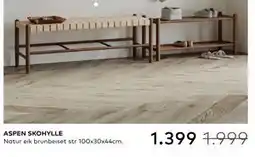 Skeidar ASPEN SKOHYLLE tilbud