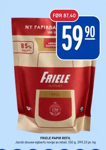 FRIELE PAPIR REFIL