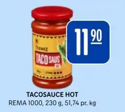 Rema 1000 Tacosauce hot tilbud
