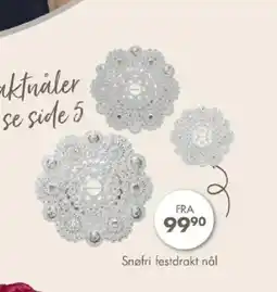 Sparkjøp Snøfri festdrakt nål tilbud