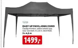 jem & fix EASY UP PAVILJONG COMO tilbud