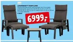 jem & fix LOUNGESETT MARYLAND tilbud