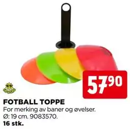 jem & fix FOTBALL TOPPE tilbud