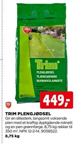 jem & fix TRIM PLENGJØDSEL tilbud