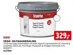 jem & fix VEGG- OG FASADEMALING tilbud